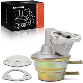 A-Premium Mechanical Fuel Pump Compatible with Volkswagen Beetle, Karmann Ghia, Super Beetle, Thing, 1973 1974, Replace # 113127025G