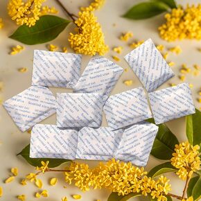 Osmanthus Scented Sachets – Long-Lasting Odor Remover and Freshener for Shoes, Closets, Drawers, and Storage Spaces – Pack of 10