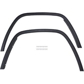 ApplianPar Front Driver and Passenger Side Wheel Arch Molding Fender Flare with Clips for Jeep Grand Cherokee 2017-2021