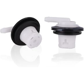 2PCS Fuel Tank Vent Valve And Grommet Kit,Compatible With Wrangler Cherokee Grand Cherokee Comanche,Dodge Ram Van,Chrysler Cirrus,Gas Tank Vent Rollover Valve Replaces 911060 5360058