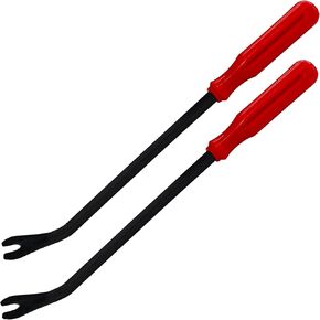 2PCS Plastic Fastener Remover Clip Removal Tool, Car Trim Removal Tool, Fastener Remover Pliers for Automotive Door Panels, Window Trim, Upholstery, Dashboard, Emblems