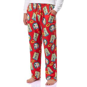 Beavis and Butt-Head Men's Christmas Sleep Tossed Print Pajama Pants for Adults