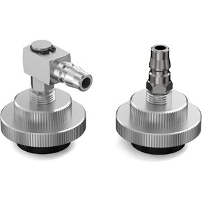 FOXWELL Master Cylinder Bleeder Adapter Compatible with Most Mazda & Ford Vehicles, Aluminum Professional Brake Bleeder Adapter