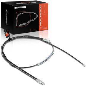 A-Premium Front Side Parking Brake Cable Assembly Compatible with Chevrolet & GMC Models: C1500 1994-1999, C2500 1994-2000, K1500 1994-1999, K2500 1994-2000 - Replace# 15725532