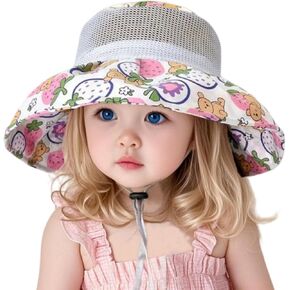 Kids hat Sunshade hat Thin mesh Hats kids'fisherman Summer Sun Hats for Kids（3-8 Years