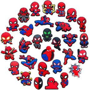 30Pcs Shoe Decoration Charms for Croc Clog, Cute Charms Accessories for Shoes