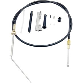 WayJun 865436A02 Lower Shift Cable Kit Compatible with MerCruiser Alpha Gen One & Two 1 2 MR MC, All Alpha Drives 1978 and Newer, Mercury Marine MERCRUISER, 19543A10, 19543A8