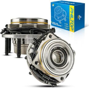 PHILTOP 2 PCS 515183 Front Wheel Bearing Hub Assembly for 2017-2019 Ford F-250 Super Duty, 2017-2019 Ford F-350 Super Duty W/ABS