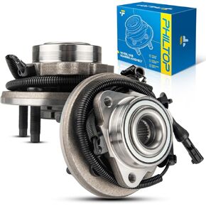 PHILTOP 2 PCS 515081 Front Wheel Bearing Hub Assembly for 2005-2010 Ford F-250 Super Duty, 2005-2010 Ford F-350 Super Duty, 2010 Ford F-550 Super Duty, 2010 Ford F-450 Super Duty W/ABS 8 Lugs