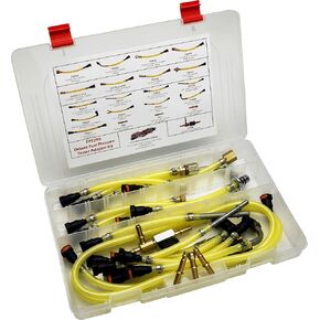 S.U.R. & R. FPT290 Deluxe Fuel Pressure Tester Adapter Kit