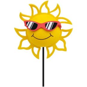California Sunshine Red Sunglasses Car, Truck, SUV Antenna Topper Decor Auto Accessory