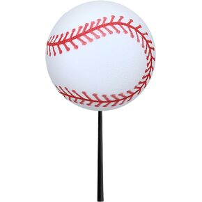 Cool Baseball Fan Car, Truck, SUV Antenna Ball Auto Accessory (1.75" Diameter) (Pack of 2)
