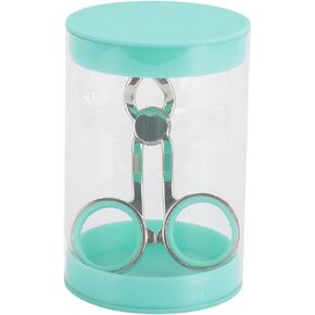 Lens Wearing Aids, Stainless Steel Enhanced Eyelid Stretcher Lens Insertion and Remover Tool with Storage Case (Blue)