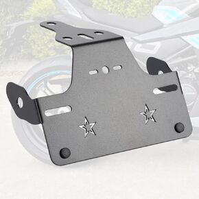 Motorcycle Tail Tidy Fender Eliminator License Plate Frames Holder for CFMOTO 450SR/450SS 2022-2025 450NK 2023-2025, Compatible with Stock Turn Signal