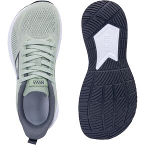 JARLIF Women's Wide Toe Box Slip-On Cushioning Walking Shoes Comfortable Tennis Athletic Sneakers for Running, Gym & Outdoor