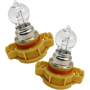 2 PCS PSX24W Fog Light Bulbs, Car Halogen Fog Light Bulb, Lighting Replacement Modification Accessory, for Most Cars (White)