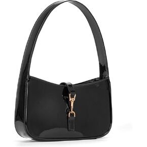 JQWSVE Shoulder Bags for Women Y2k Trendy Purse Cute Hobo Tote Handbag Mini Clutch Purse Underarm Bag With Zipper Closure