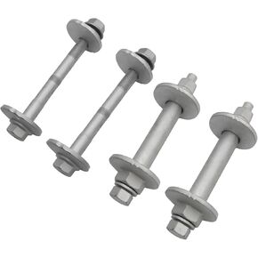 Priprilod Lower Control Arm Cam Bolts Kit Fit for Toyota 4Runner 2003-2009 FJ Cruiser 2007-2010 Tacoma 2005-2016 Front Suspension Camber Lower Control Cam Plate(Both Side) 48409-60020 48190-60020