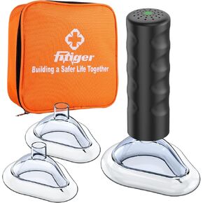 Choking Rescue Device, FSA HSA Anti Choking Device, First Aid Kit for Baby and Adults, Fitiger EasyPumpVac Pro Portable Airway Suction Device for Children and Adults - Home Kit