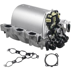 2721402401 Engine Intake Manifold Assembly Compatible with MERCEDES-BENZ C230 2006-2009 C250 2010-2012 C280 2006-2007 C300 E280 E350 V6 272 Engine 2721402201