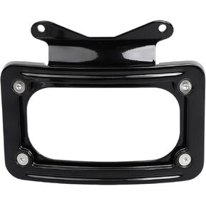 Black Curved License Plate Mount Bracket For Harley Touring Road Street Glide FLTRX FLHX 2010-2023,Road King Special FLHRXS 2017-2023