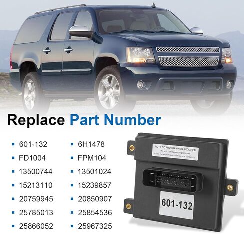 وحدة تدفق سائق مضخة الوقود ل Chevy Silverado Suburban 1500 لـ GMC Sierra 1500 Yukon XL لـ Cadillac Escalade ESV Ext for Hummer H2 H3T لـ Buick Enclave for Saturn Vue استبدال# 601-132 in Kuwait