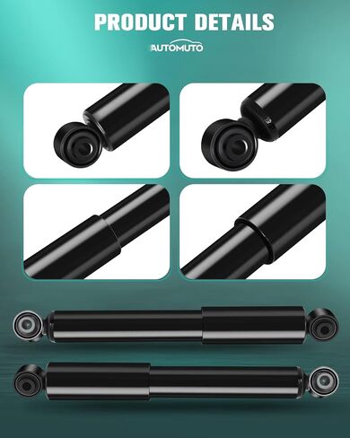 Shocks Struts for Toyota AUTOMUTO Shock Absorbers Fits 2006 2007 2008 2009 2010 2011 2012 for Toyota RAV4 with 349024 Auto Shocks - Rear in Saudi Arabia