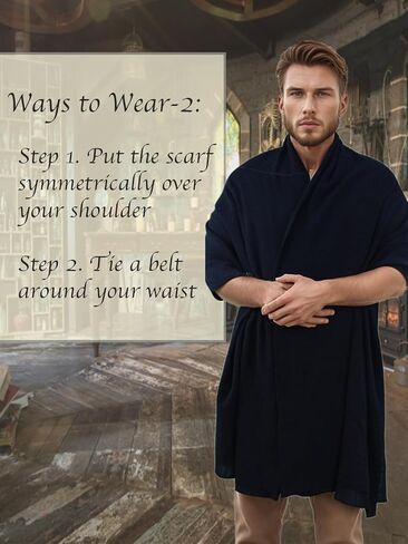 Post Apocalyptic Shawl Scarf Medieval Cowl Renaissance Scarf Cosplay Costume in Kuwait