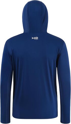 BASSDASH Men’s UPF 50+ Fishing Hoodie Shirts with Chest Pocket Lightweight UV Sun Protection Long Sleeve Hiking Sports FS34M in Saudi Arabia