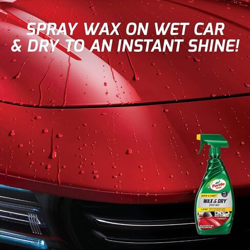 شمع السلحفاة السريعة وسهلة الشمع والشمع الجاف - خطوة واحدة - Carnauba Shine - يمنع بقع المياه - صيد المطر in Saudi Arabia