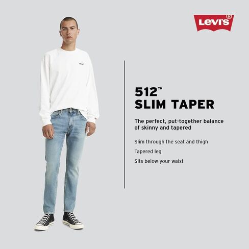 Levi's Men's 512 Slim Taper Jeans (Seasonal) in Saudi Arabia