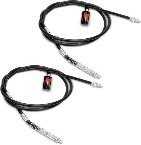 A-Premium Rear Driver and Passenger Side Parking Brake Cable Assembly Compatible with Chevrolet and GMC Models: Silverado 1500 2005-2006, Silverado 1500 HD/2500 HD, Sierra 1500, Sierra 1500 HD/2500 HD in Saudi Arabia