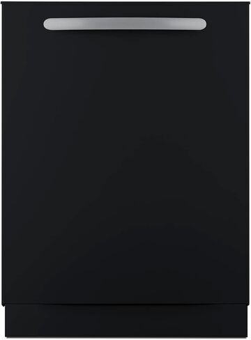Summit Appliance DW242WADA 24" Wide ENERGY STAR Certified ADA Compliant Built-in Dishwasher with White Door, Top Control Panel, Pro Style Handle, Stainless Steel Interior, Made in Europe in Kuwait