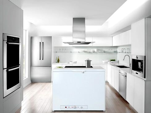 SMETA 12 فولت ثلاجة محمولة البروبان الفريزر RV الفريزر 110/12 فولت الصدر التخييم في الهواء الطلق الفريزر العميق الكهربائية LPG AC / DC 3-way امتصاص الغاز الصدر الفريزر برودة قبالة الشمسية لRV، 2.4 قدم مكعب، أسود مع قفل in Kuwait