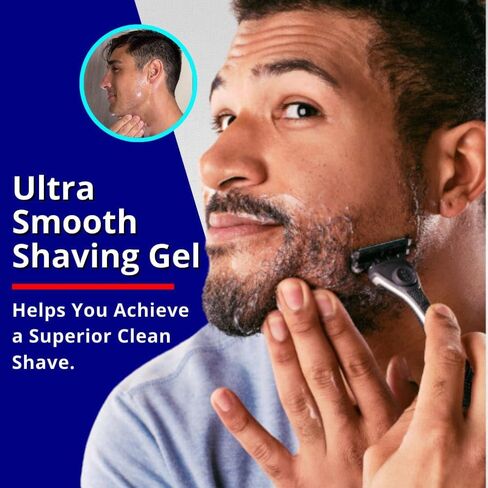 Organic Natural Shave Gel for Sensitive Skin by Timothy's Travel size Unscented Shave Gel 3 oz. Paraben Free Alcohol Free Fragrance Free in Saudi Arabia