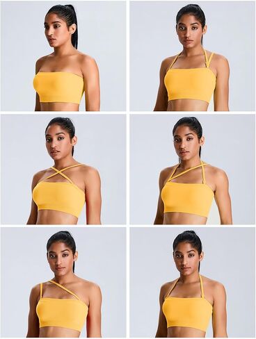 مجموعة تجريب ABOCIW Womens SELESS عالية الخصر SCRUNCH SCRUNCH SHORTS STRAP BANEAU BANEAU SPORTS BRA GYM SET in Saudi Arabia