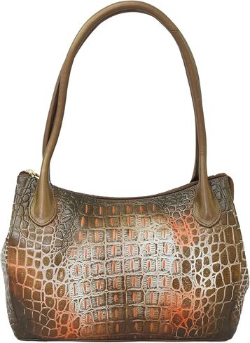 Anuschka Women's Original Hand-Painted Genuine Leather Double Compartment Bag in Saudi Arabia