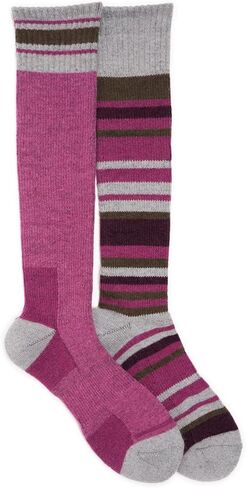 MUK LUKS Women's 2 Pack Wool Compresion in Saudi Arabia
