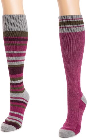 MUK LUKS Women's 2 Pack Wool Compresion in Saudi Arabia