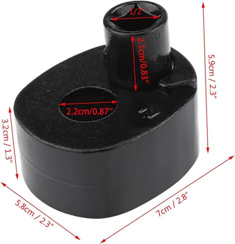 KIMISS Inner Tie Rod Wrench Repair Removal Tools, 33mm-42mm Universal Pull Rod Wrench Remover Removal Tool Tie Rod End for Car Truck in Kuwait