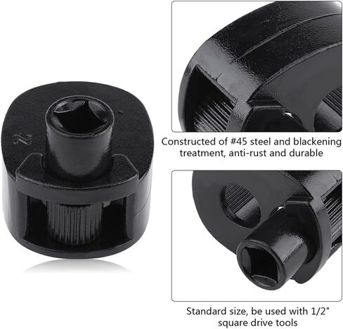 KIMISS Inner Tie Rod Wrench Repair Removal Tools, 33mm-42mm Universal Pull Rod Wrench Remover Removal Tool Tie Rod End for Car Truck in Kuwait