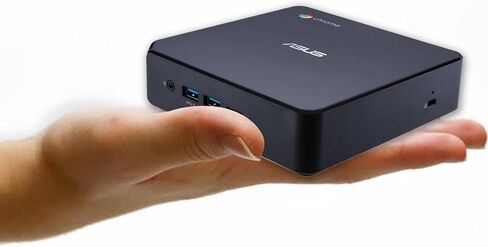 ASUS CHROMEBOX 3-N017U Mini PC with Intel Celeron, 4K UHD Graphics and Power Over Type C Port, Star Gray in Kuwait
