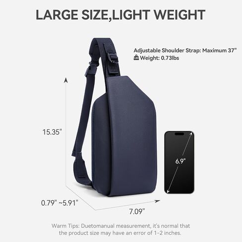 BOSTANTEN Sling Bag for Women Crossbody Bag Travel Cross Body Purse Large Fanny Waist Pack Water-Resistant in Saudi Arabia