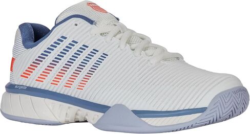 K-Swiss Men's Hypercourt Express 2 Tennis Shoe, Barely Blue/White/Black, 8 W in Saudi Arabia
