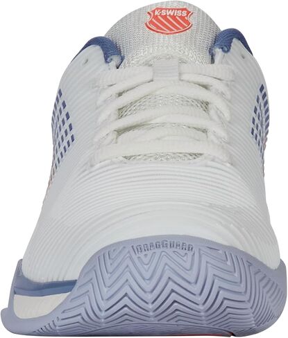 K-Swiss Men's Hypercourt Express 2 Tennis Shoe, Barely Blue/White/Black, 8 W in Saudi Arabia