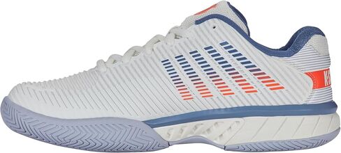 K-Swiss Men's Hypercourt Express 2 Tennis Shoe, Barely Blue/White/Black, 8 W in Saudi Arabia