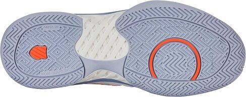 K-Swiss Men's Hypercourt Express 2 Tennis Shoe, Barely Blue/White/Black, 8 W in Saudi Arabia