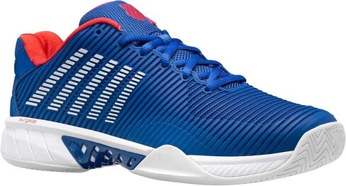 K-Swiss Men's Hypercourt Express 2 Tennis Shoe, Barely Blue/White/Black, 8 W in Saudi Arabia