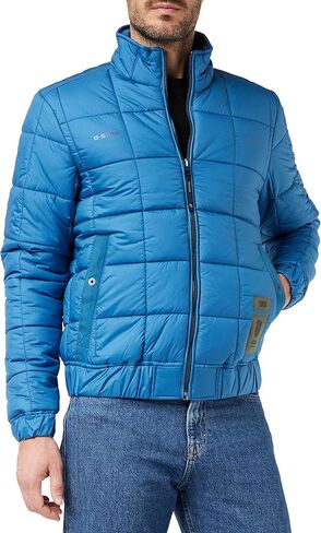 G-Star Raw Men's Meefic Square Quilted Hooded Jacket in Saudi Arabia