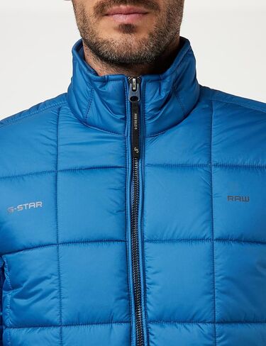 G-Star Raw Men's Meefic Square Quilted Hooded Jacket in Saudi Arabia